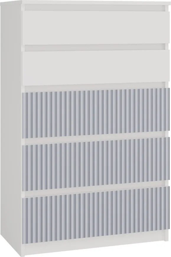 MIX M5 ARTEO komód 109, 70x109.5x40 cm, fehér-kék