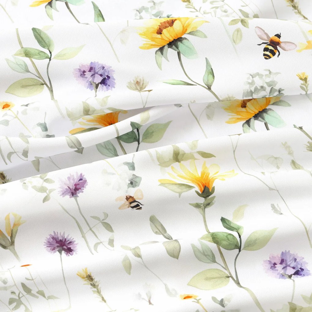 Goldea kör alakú teflonos terítő - réti világ Ø 110 cm