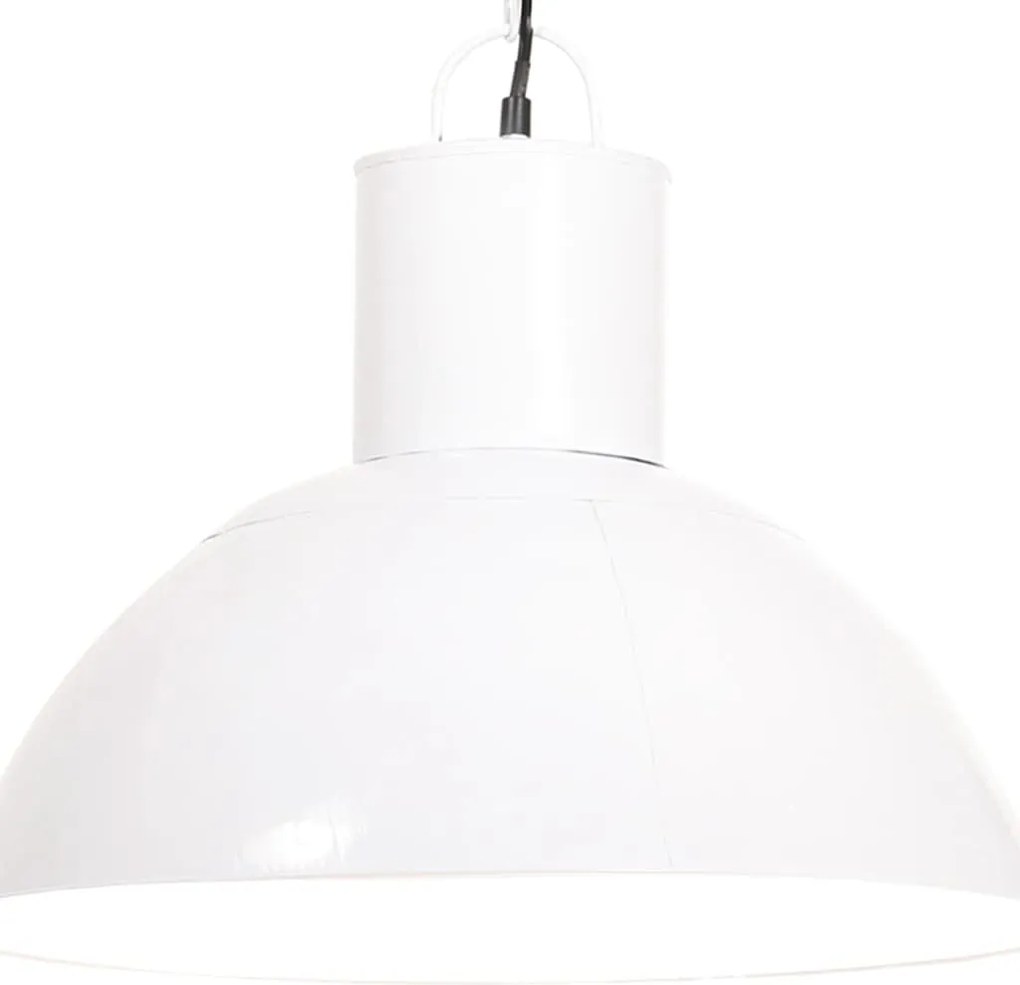 vidaXL kerek fehér függőlámpa 25 W 48 cm E27