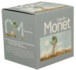 Porcelán bögre 360 ml dobozban Monet Hölgy esernyővel