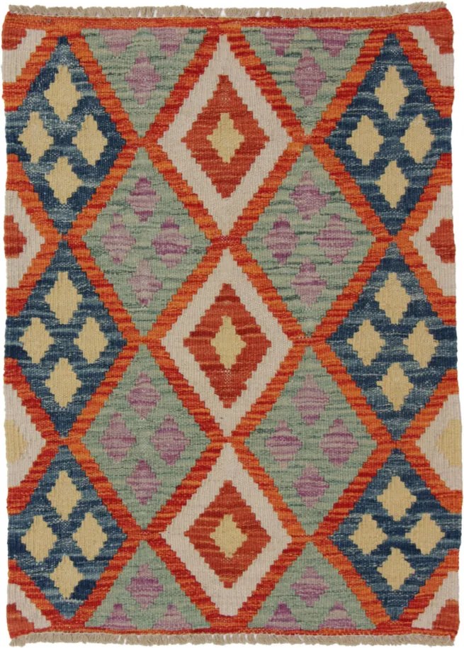 Rongyszőnyeg / kilim szőnyeg Chobi Kilim 61 X 84