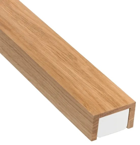 Brilagi-LED fürdőszobai tükörmegvilágítás WOODY MIRROR LED/15W/230V IP44 tölgy/fehér