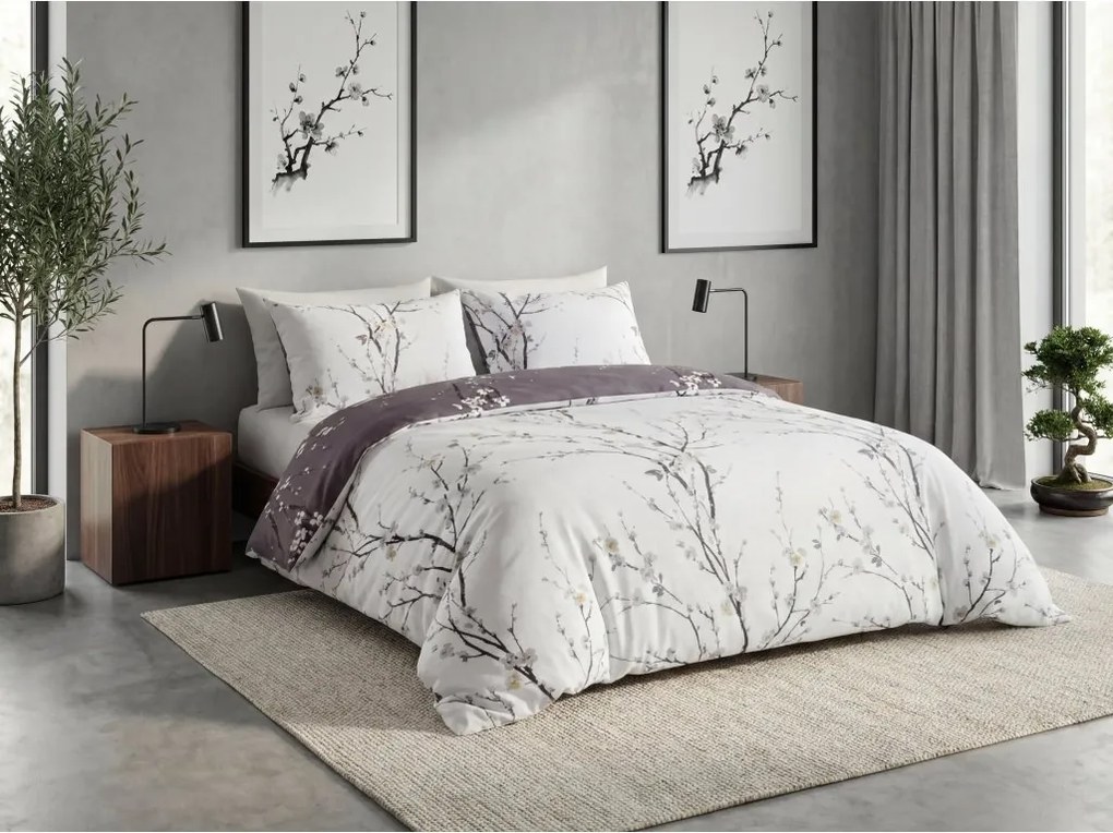 Mikroszálas flanel ágyneműhuzat PAVUNI fehér Ágyneműhuzat mérete: 70 x 90 cm | 140 x 200 cm