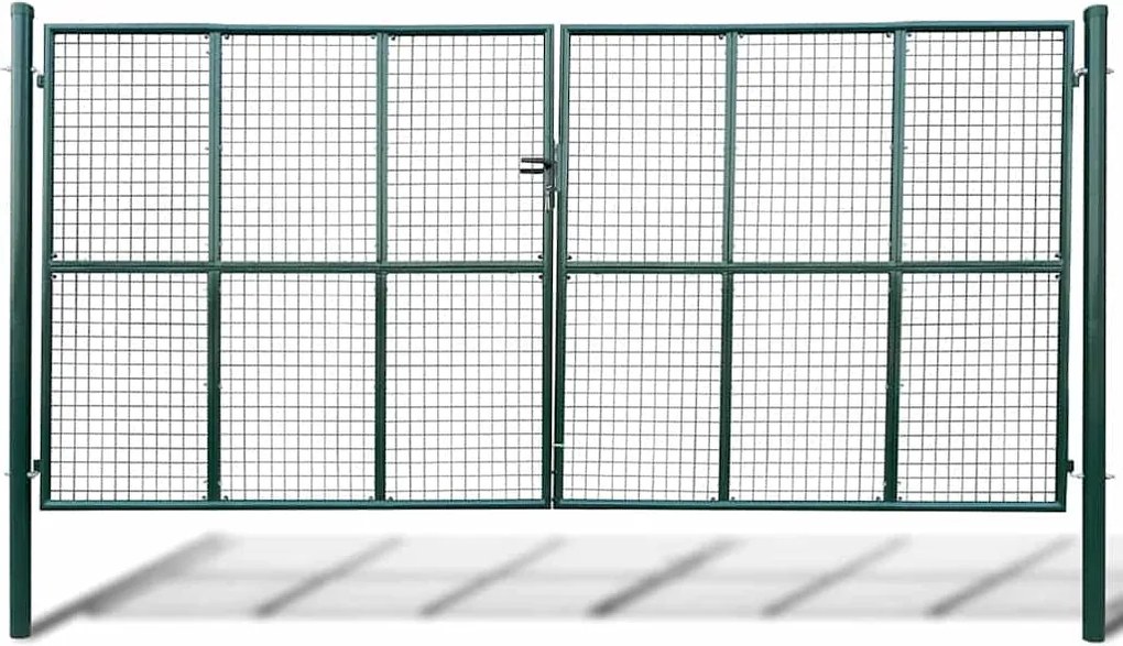 vidaXL hálós kerti kapu 400 x 200 cm