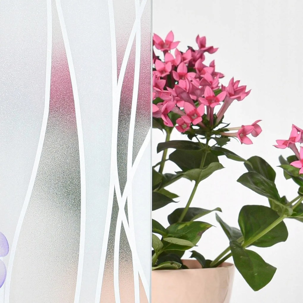 Statikus ablakfólia Dekoban 45x150 cm S4506