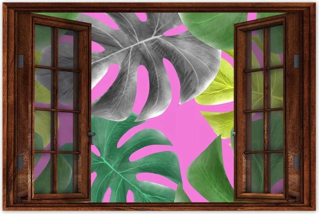 Poszterek 90x60 Levelek Monstery