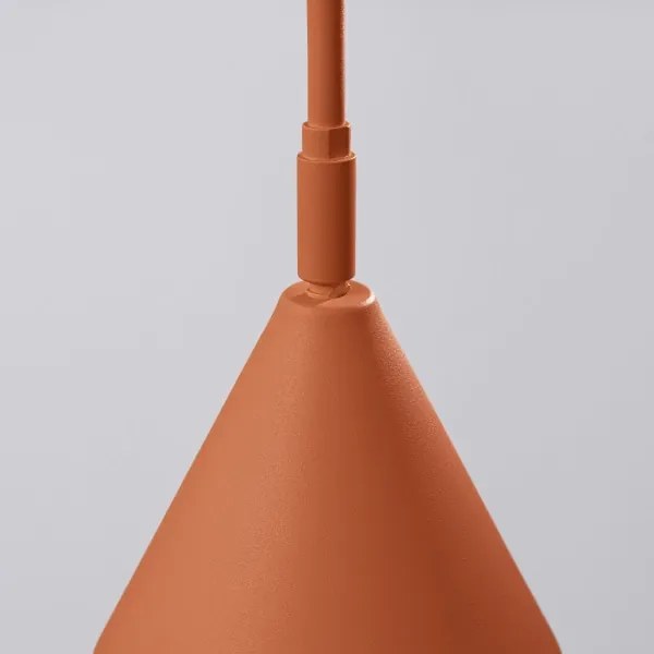 Sollux SL.1701 - Fali lámpa NOX 1xE14/10W/230V narancs