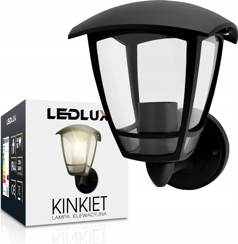 LED-es homlokzati lámpa Kültéri kerti fali lámpa