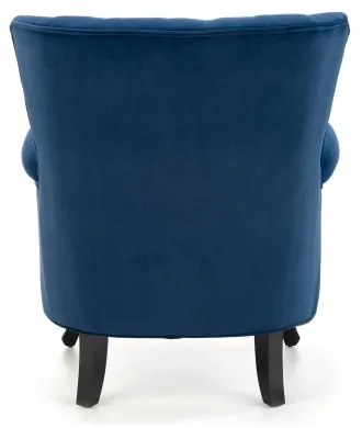 CLARUS fotel sötétkék