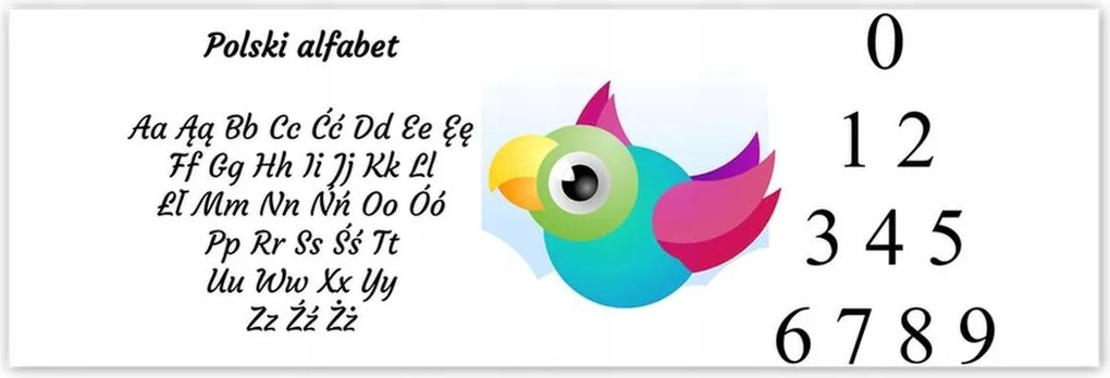 Poszterek 200x66 Ábécé Betűk Gyerekek