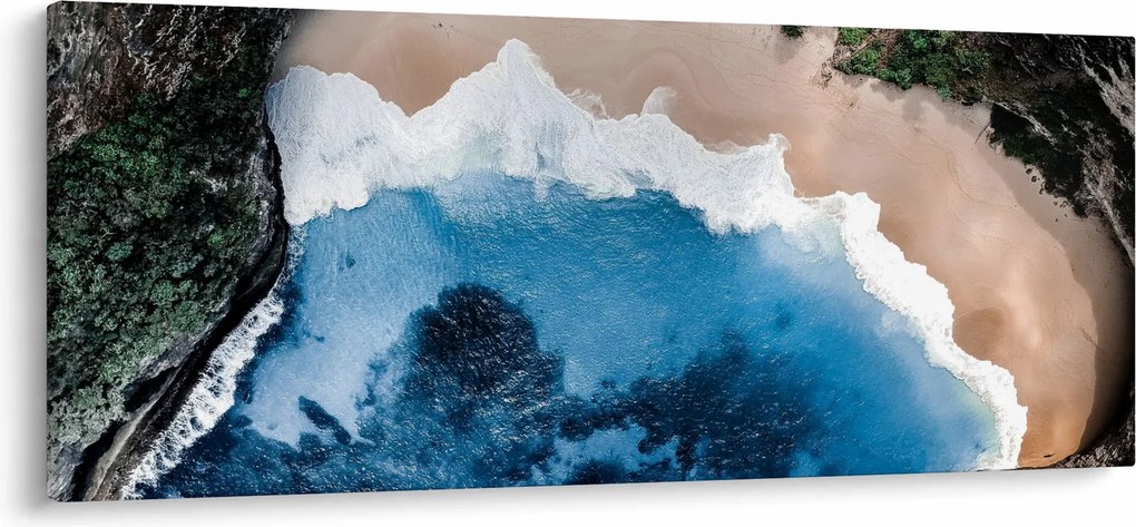 Nusa Penida strand, Indonézia képe (120x50 cm)
