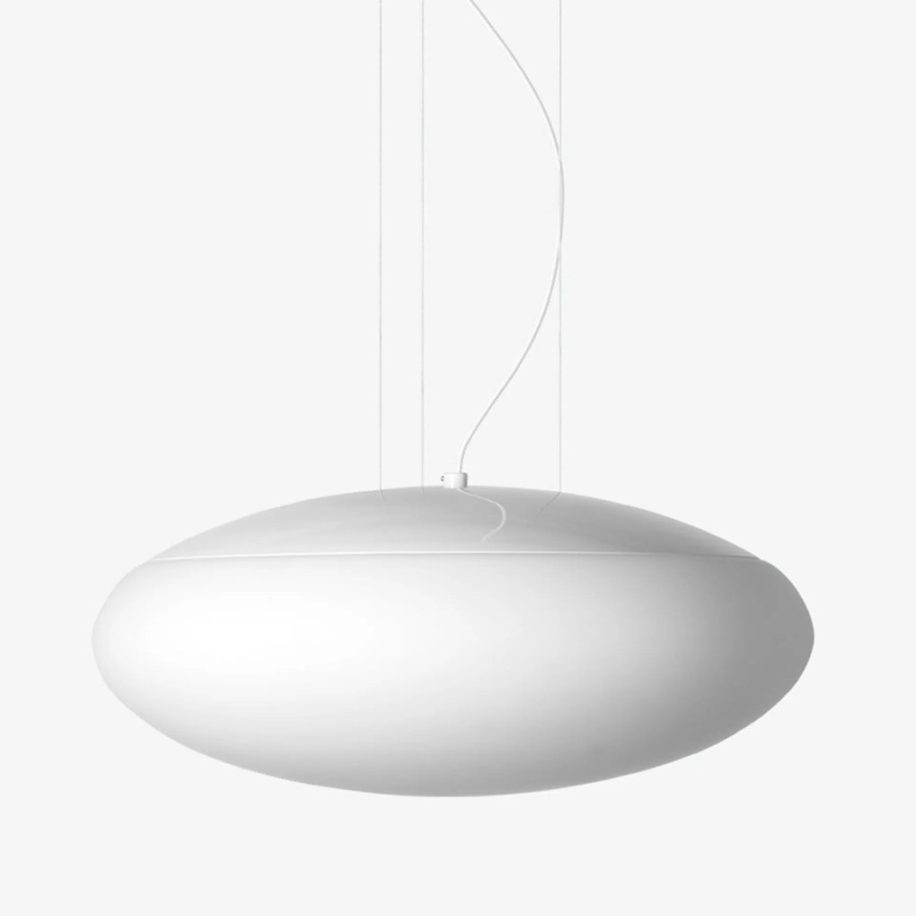 Lucis függőlámpa Daphne Zl 2x75(57)W E27 üveg fehér opál ZL3.12.D451.3