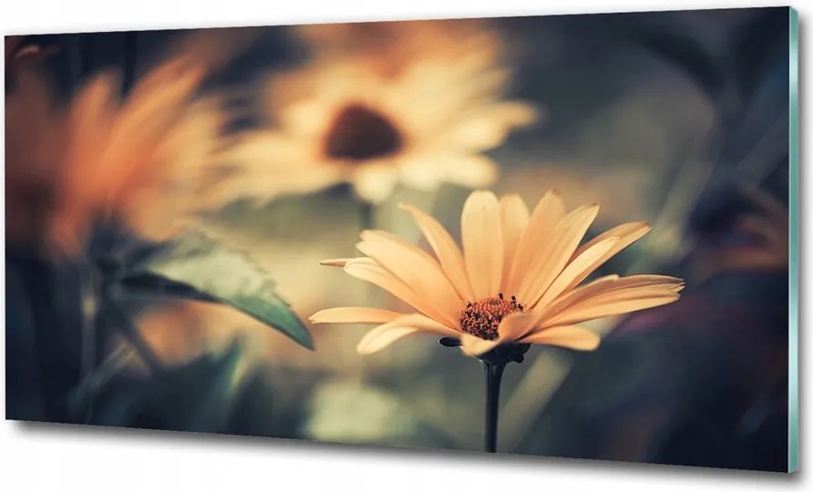 Fotó vászonkép edzett üveg Liliom 100x70