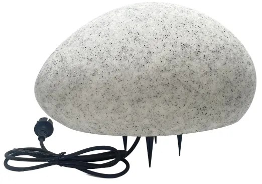 Kültéri dekoratív lámpatest LUMISTONE 1xE27/15W/230V IP65 Ø 38 cm