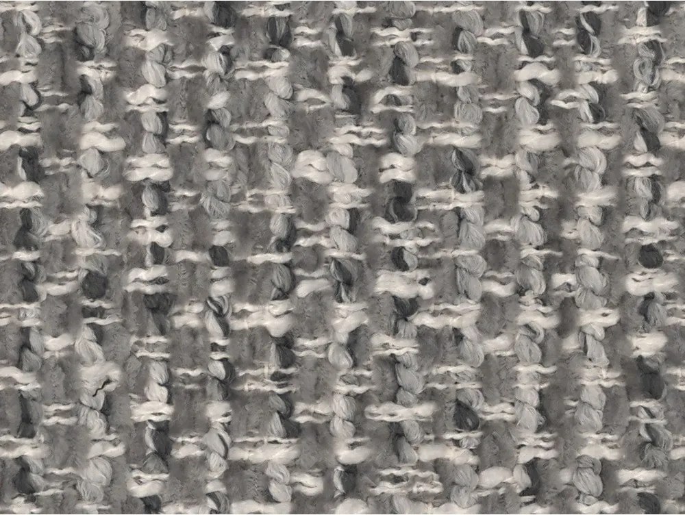 Szürke kárpitozott ágyneműtartós franciaágy ágyráccsal 160x200 cm Solange – Micadoni