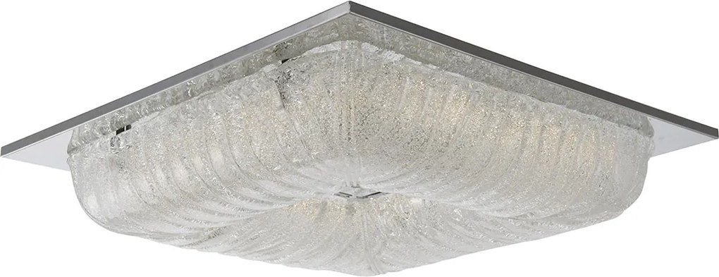 Italux glamour modern LED mennyezeti lámpa mercer króm ezüst itxmx15118-1b-40w