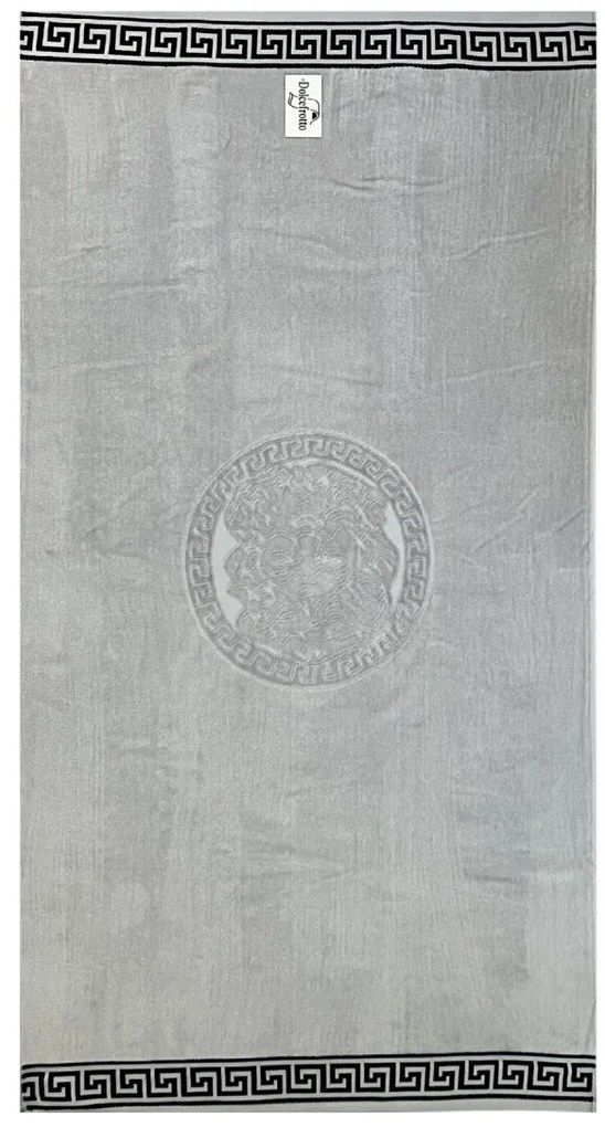 Poseidon szürke strandtörölköző