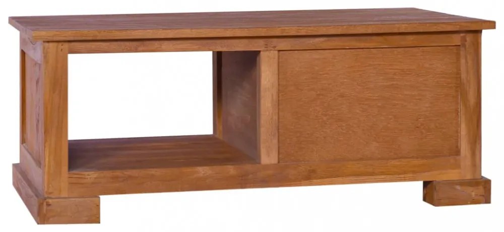tömör tíkfa TV-szekrény 90 x 50 x 37 cm
