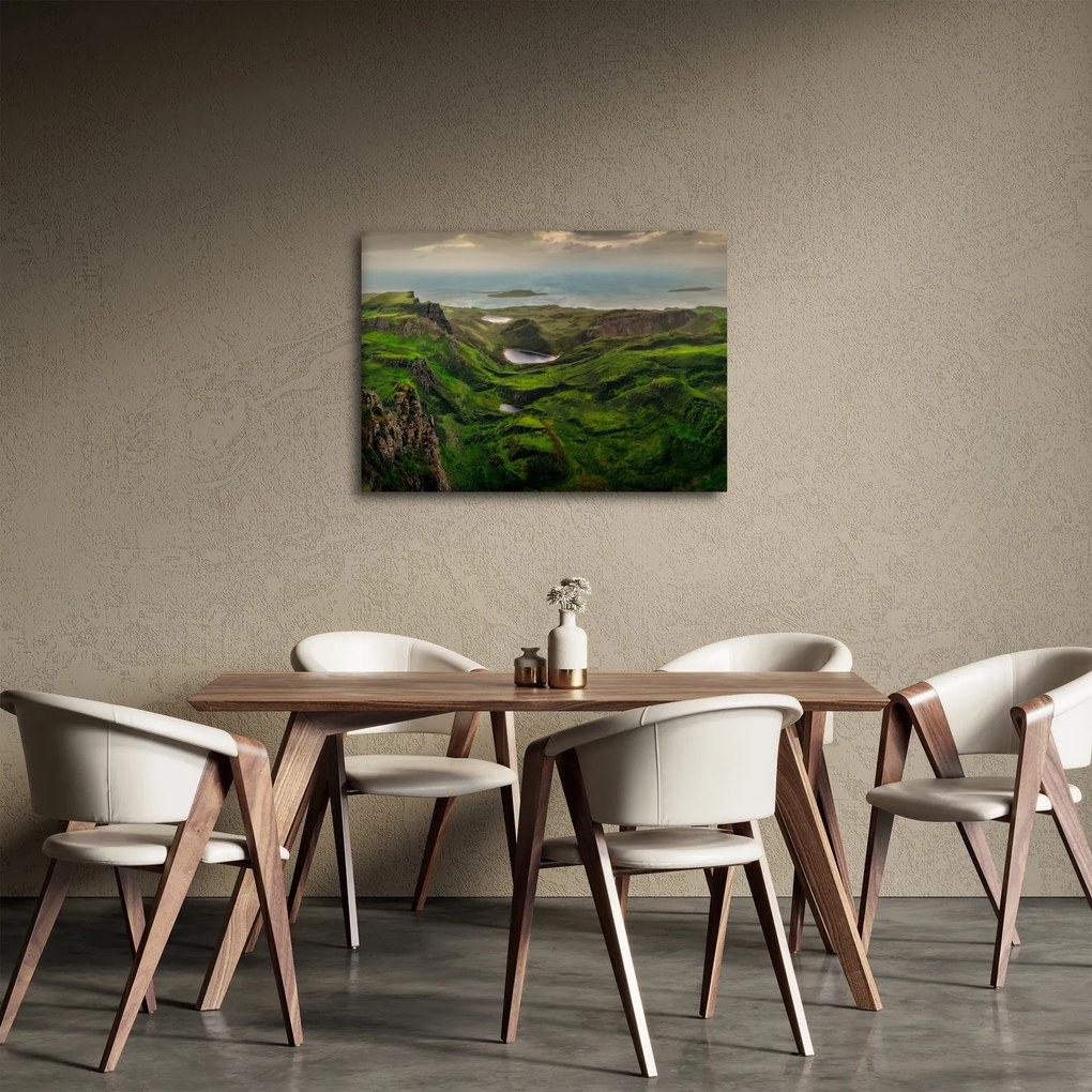 Kép - Quiraing, Skócia (70x50 cm)