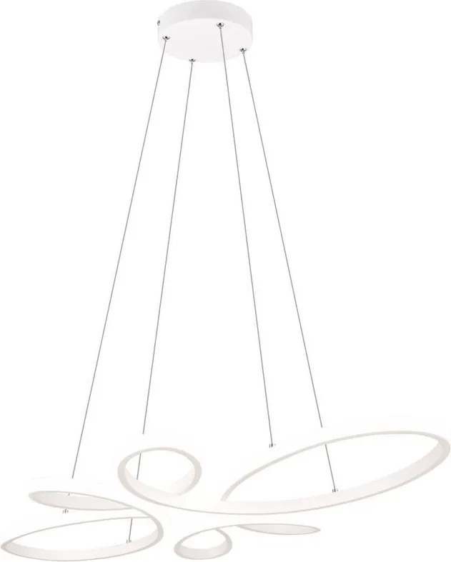 TRIO 345619131 FLY Modern Led Függesztett Lámpa Fehér LED IP20