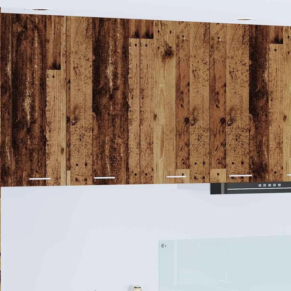 Függő szekrény polcokkal Riga Öreg fa 80 x 31 x 80 cm Faanyag