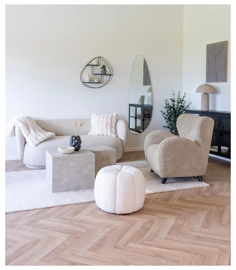 Műszőrme díszpárna 45x45 cm Galena – House Nordic