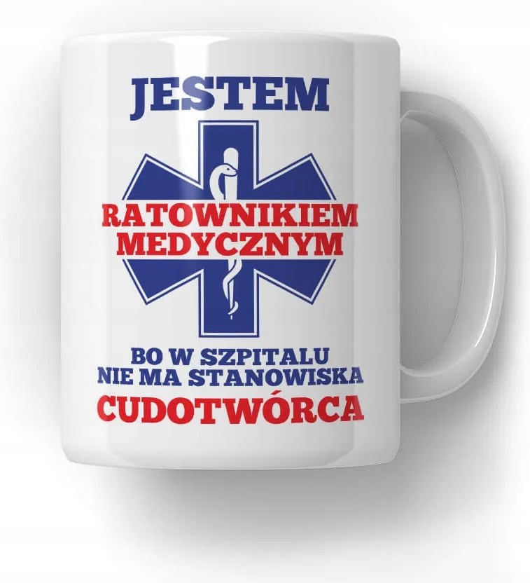 Bögre Mentő Orvosi Csodatevő Ajándék Kolléganőjének Munkatársának