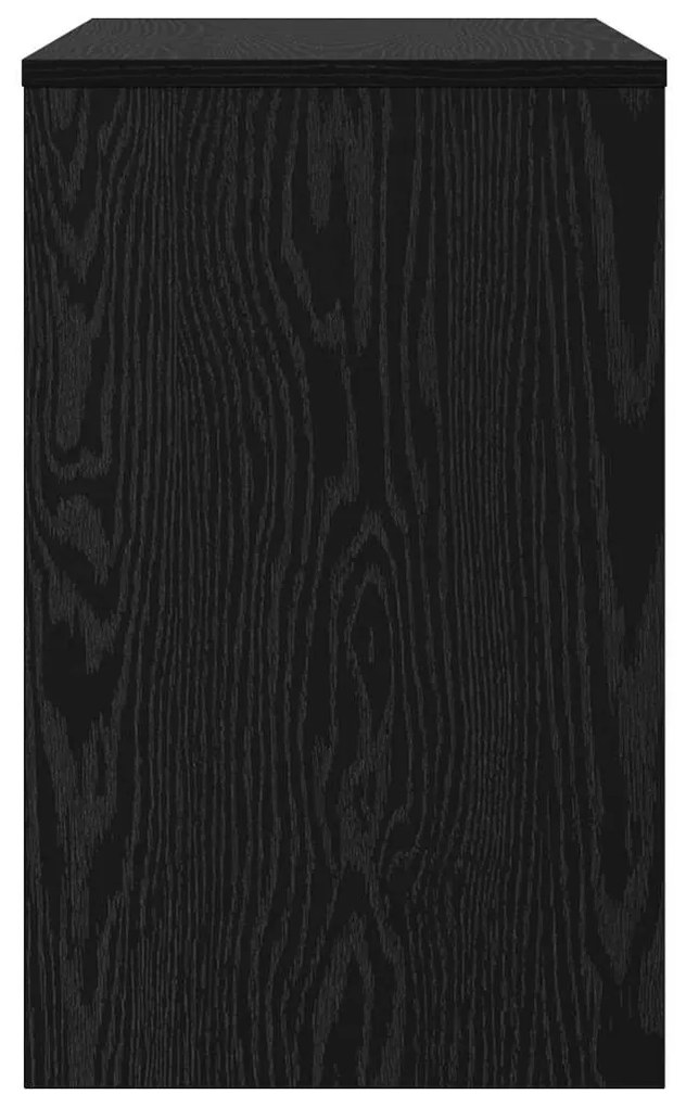 Fészkelt Kávézó Asztal 3 pcs Musta tammi 60 x 35 x 56 cm