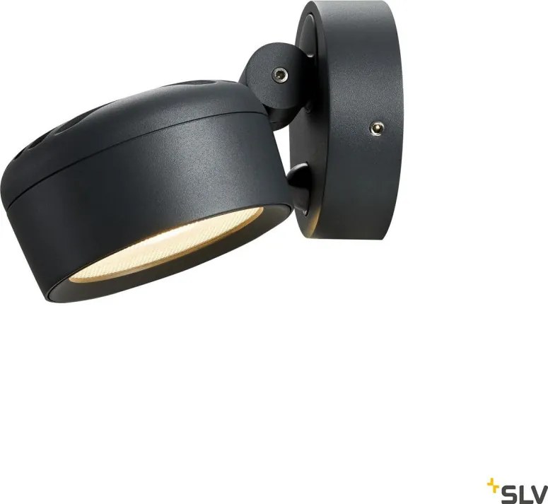 SLV 1002904 ESKINA Modern Kültéri Fali Lámpa Antracit LED IP54