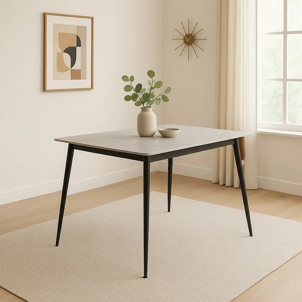 AVENBERG MONTE 120 Étkezőasztal - fehér