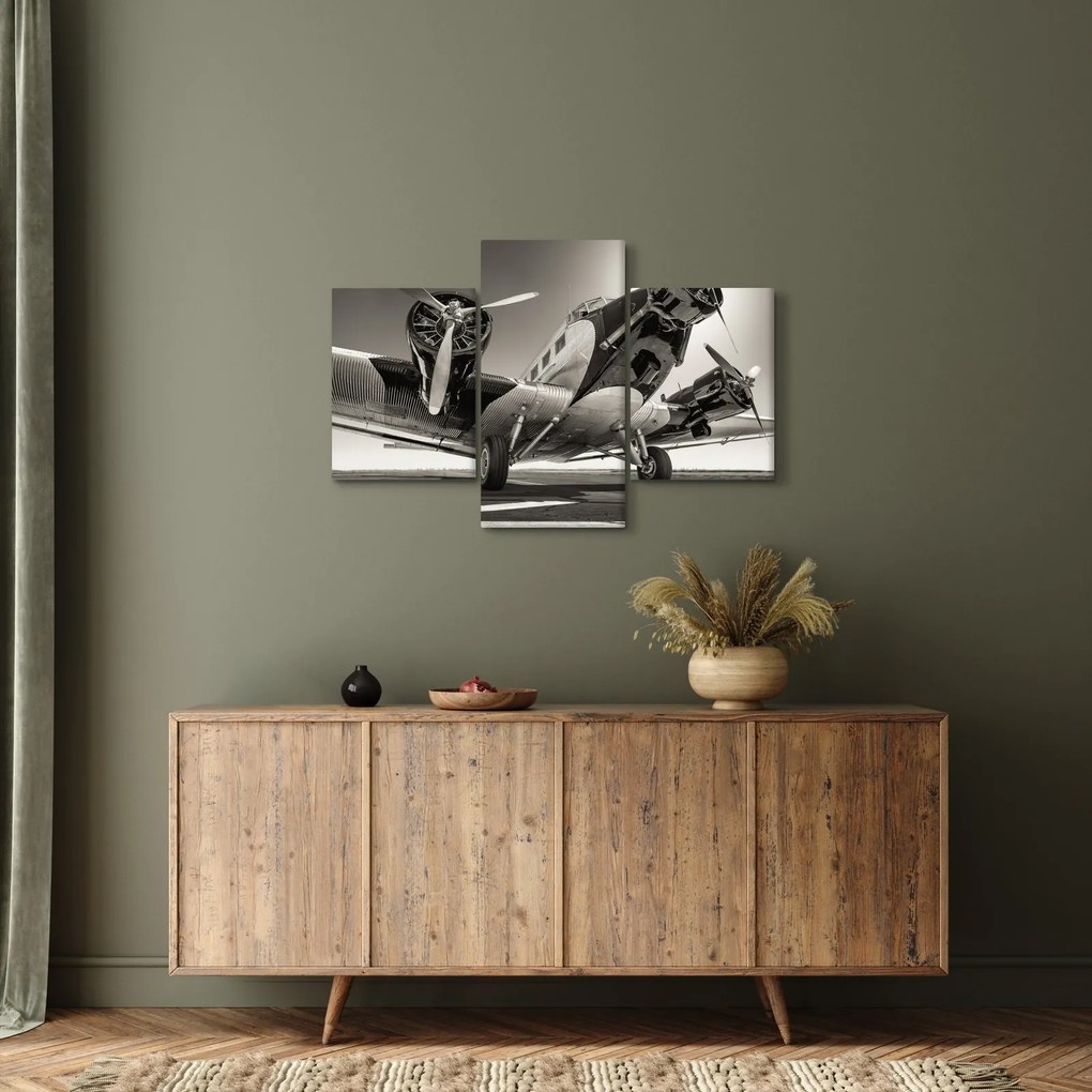 Kép - Történelmi repülőgépek (90x60 cm)
