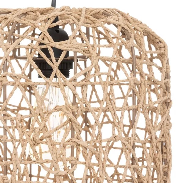 Atmosphera - Csillár zsinóron RAAHE 1xE27/40W/230V juta