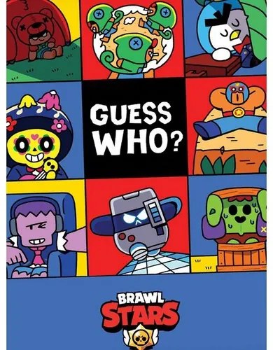 Brawl Stars Találd ki kicsoda gyerek pléd, 110 x 140 cm