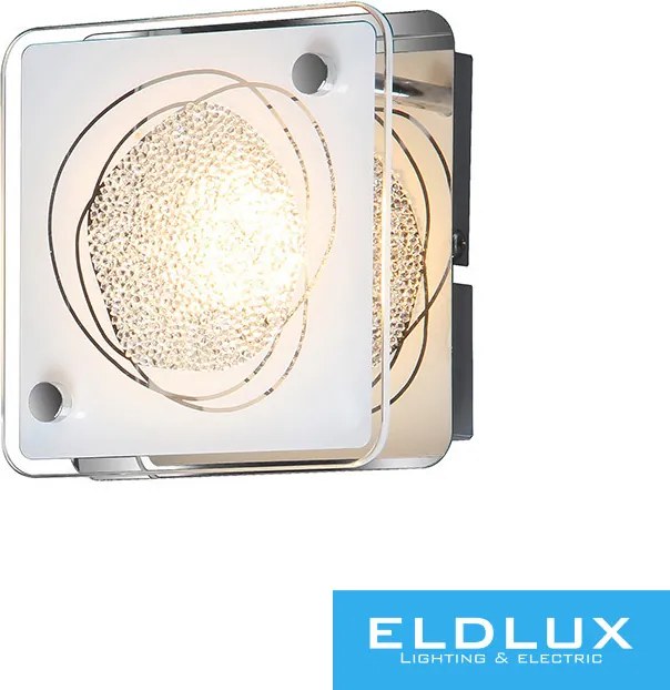 ELDLUX Fali és mennyezeti lámpa 5W NW króm