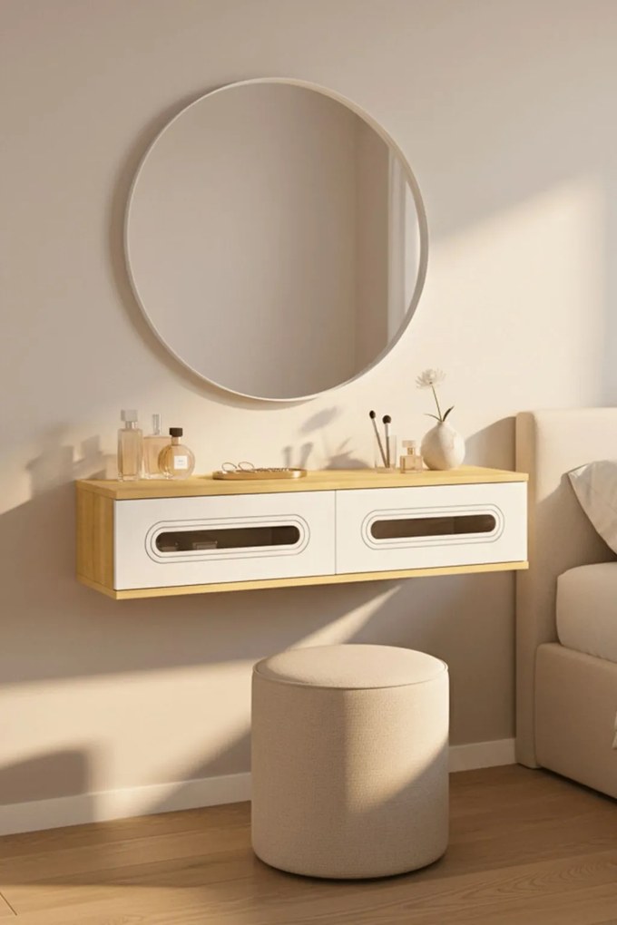 Rany 120 - Sapphire Oak, White, Silver