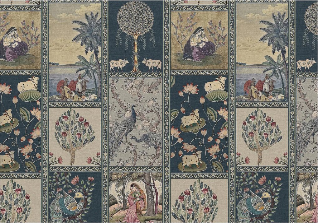 Fali fotótapéta Étkezőbe Romantikus jelenet 312x219 Ragasztó