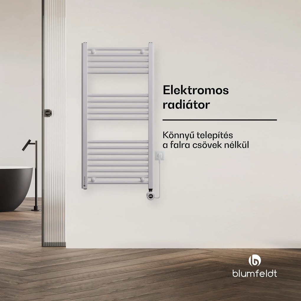 Harrison Smart elektromos radiátor 50 x 100 cm 400 W App 3 törölközőmelegítő