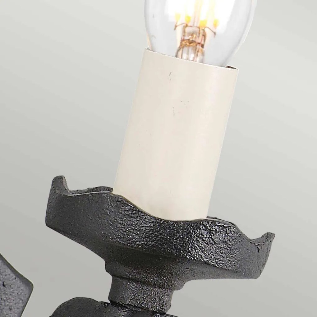 Elstead Lighting RECTORY RY1B-BLACK Fali lámpa 1x60W/E14
