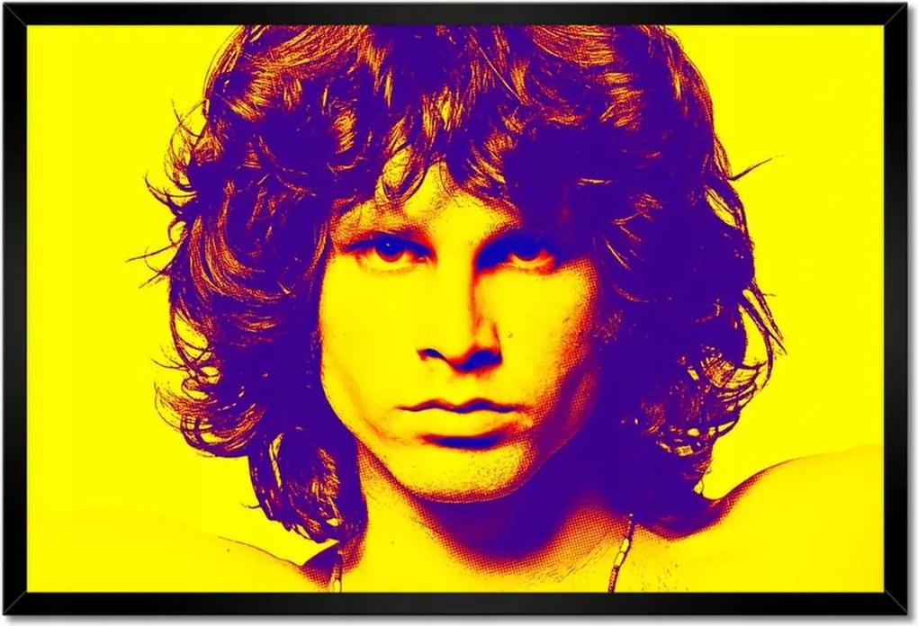 Poszterek keretben 60x40 Frontman a The Doors-ból