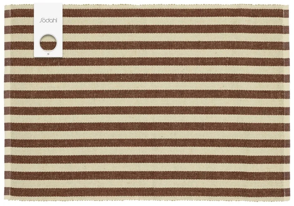 Jutakeverék tányéralátét szett 2 db-os 33x48 cm Statement Stripe – Södahl