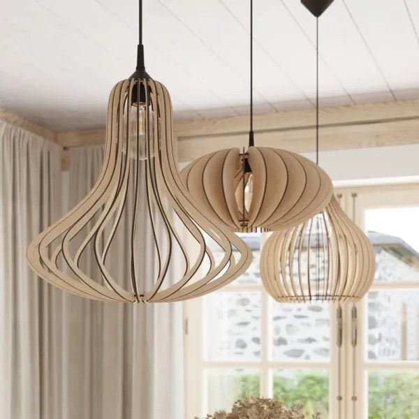 Csillár zsinóron APRILLA 1xE27/60W/230V