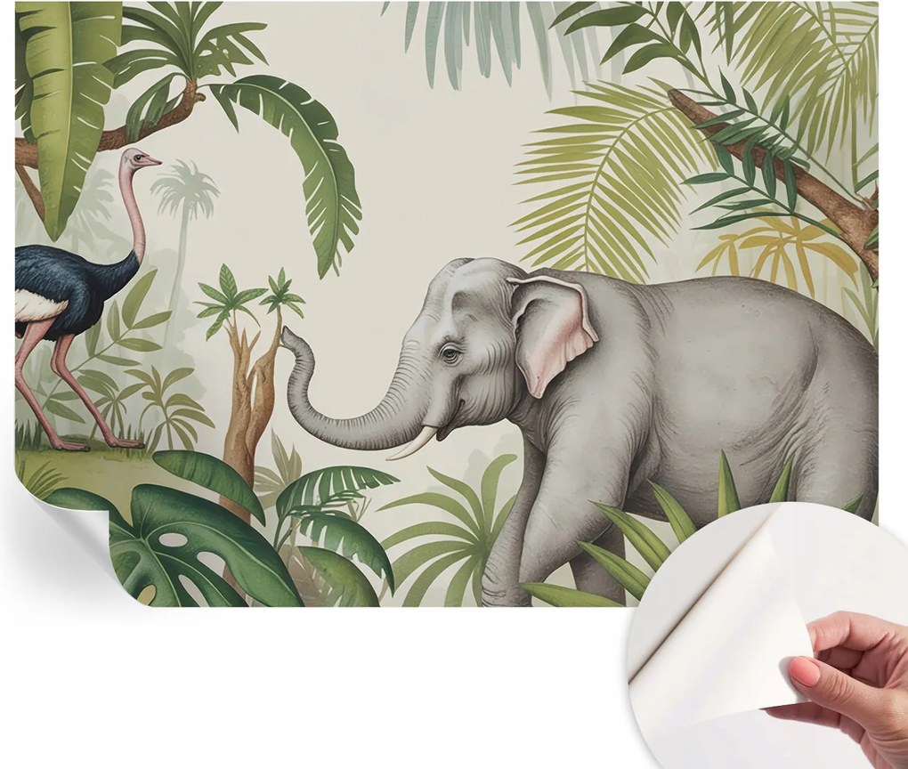 Öntapadós Stílusos Dekoratív Fotótapéta Egzotikus jelenet 312x219 cm