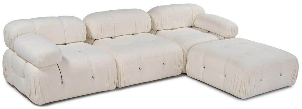 Sarokkanapé Bubble Bézs L1-O1-1R-PUF