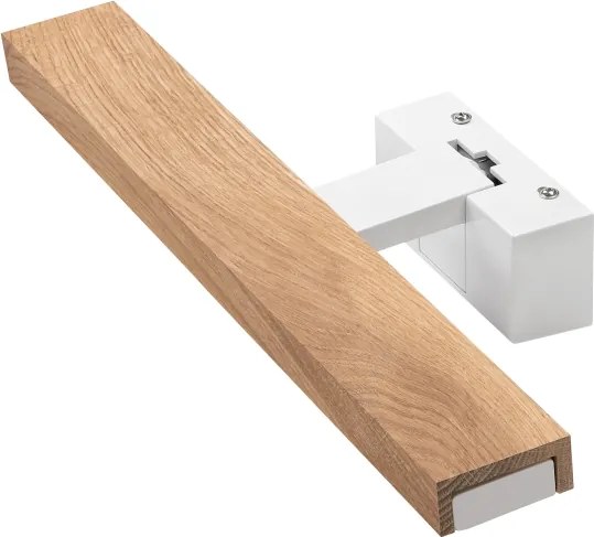 Brilagi - LED fürdőszobai tükörvilágítás 3 az 1-ben WOODY MIRROR LED/8W/230V IP44 fehér/tölgy