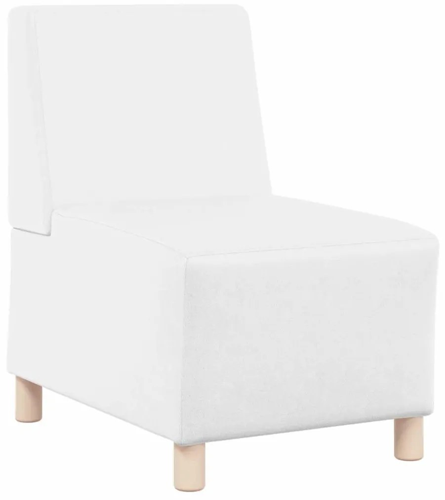 fehér műbőr fotel 55 cm