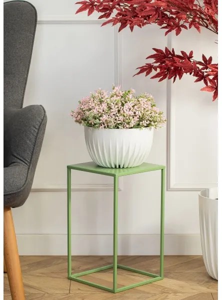 Virágállvány 40x24 cm sötétzöld