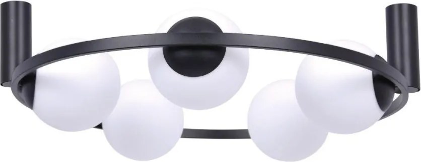 ZUMA LINE 5009 ORBIT Modern Mennyezeti Lámpa Fehér, Fekete E27 IP20