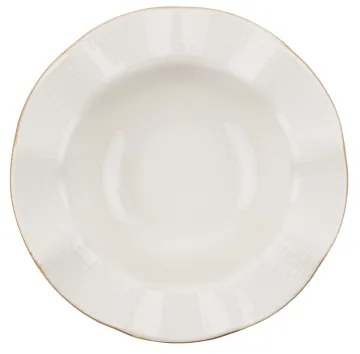 24 darabos étkészlet fehér/arany/porcelán