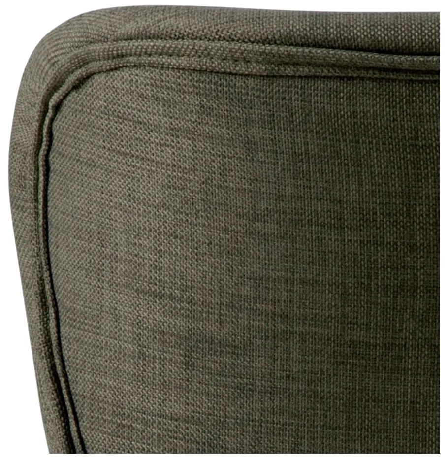 Zöld kárpitozott étkezőszék szett 2 db-os Batilda – Actona