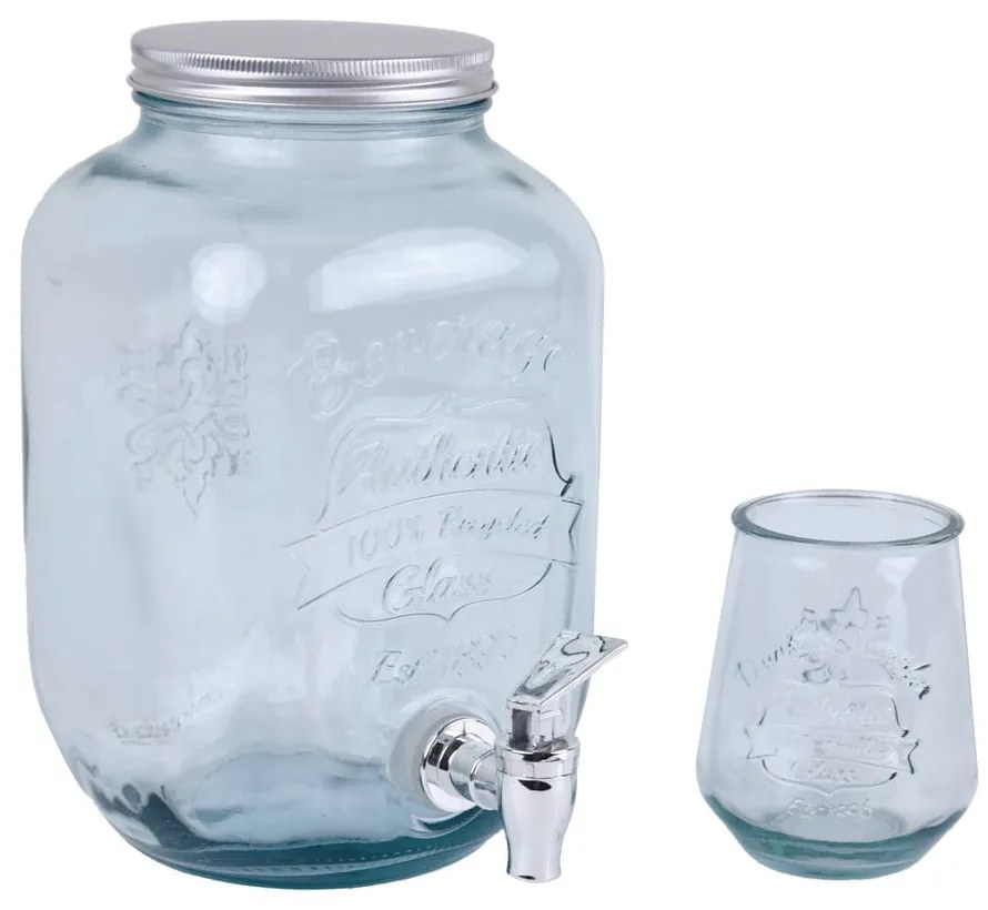 Italtartó és 4 db pohár készlet Juego – Ego Dekor